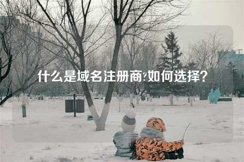 什么是域名注册商?如何选择?