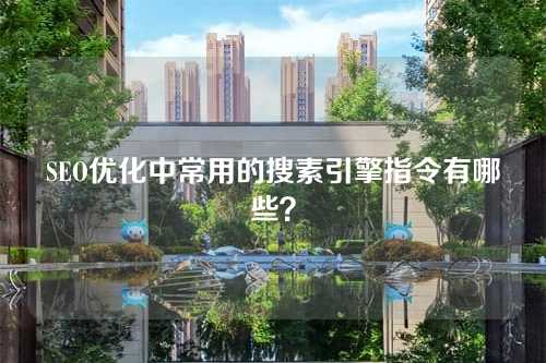 SEO优化中常用的搜素引擎指令有哪些?