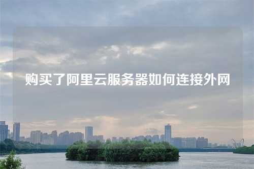 购买了阿里云服务器如何连接外网